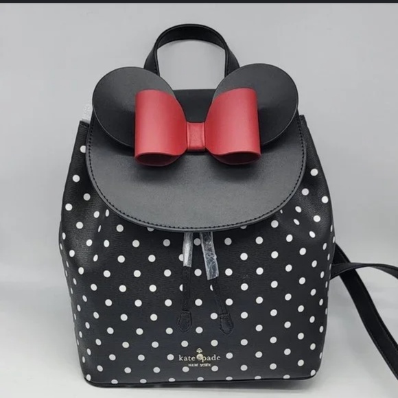 New Disney x Kate Spade Minnie Mouse backpack